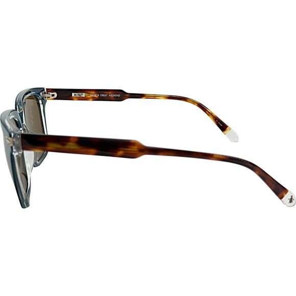 Penguin The Suspender 2.0 Mens Plastic Polarized Sunglass Faded DN Denim 55-20 - Picture 4 of 5